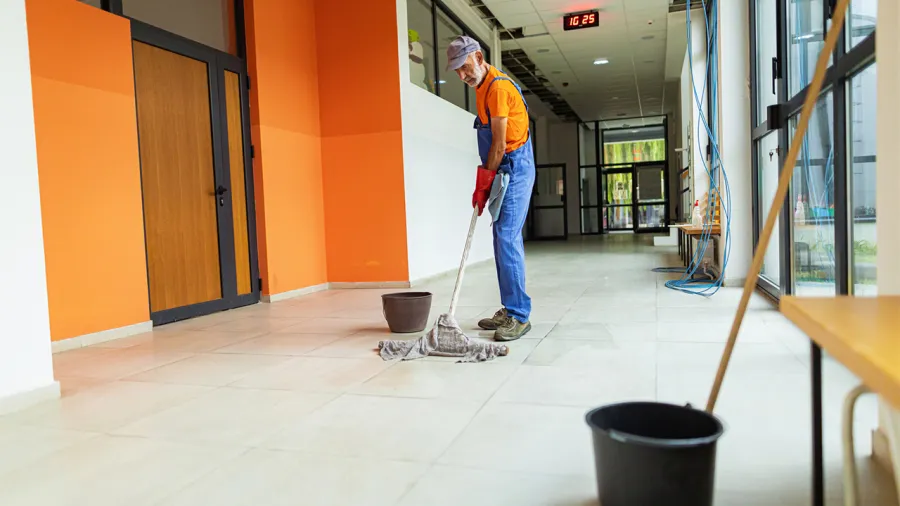 Waco ISD teaser image. Janitor.